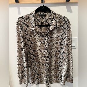 Banana Republic Animal Print Top